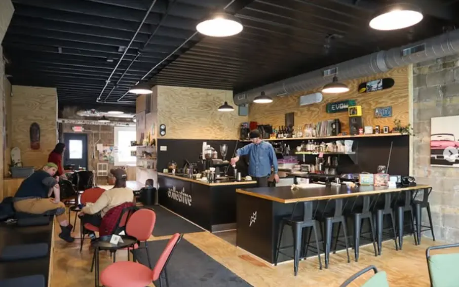 Comfortable indoor air quality for a high-performance coffee shop retrofit. A passive house retrofit project in a historic Minneapolis building