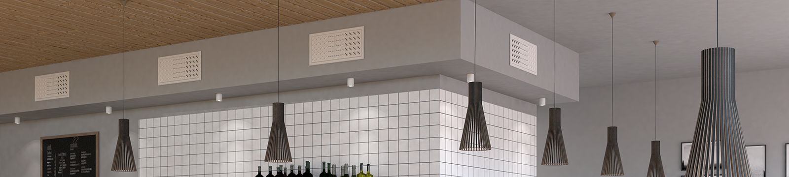 Wall diffusers